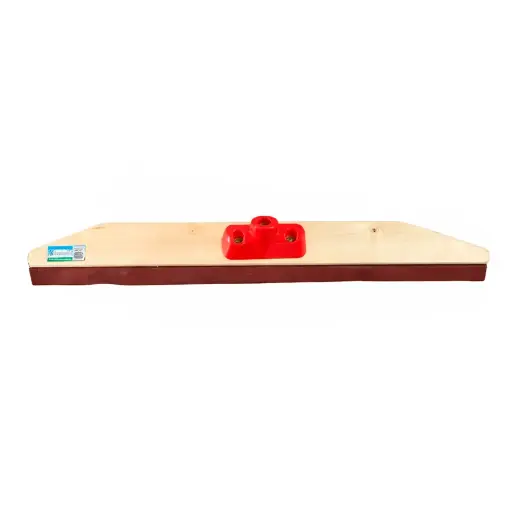 [SECAPISO80CM] Secador de piso, goma y madera, 80cm.