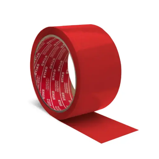 [SKO4850ROJ] Cinta adhesiva, 48mm. x 50mts. Stiko roja