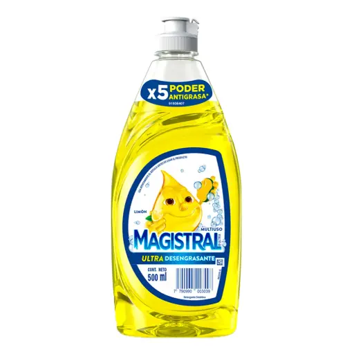 [MAGISDET500CC] Detergente lavavajillas Magistral 500cc.