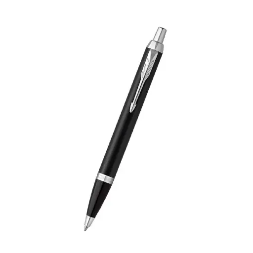 [PKIMNEGCT] Bolígrafo Parker IM Negro y plateado CT, tinta azul